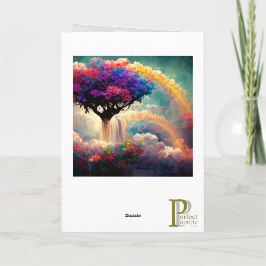 Hemelse Regenboog, Brug Groet / Notitiekaart (Achterkant)