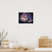 Hemelse Ridder Verliefd Poster (Keuken)