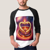 Hemelse Romance: Waterverf Dreams T-shirts (Voorkant)