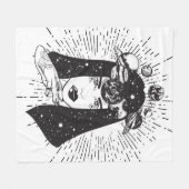 Hemelse ruimtevrouw fleece deken (Voorkant (Horizontaal))