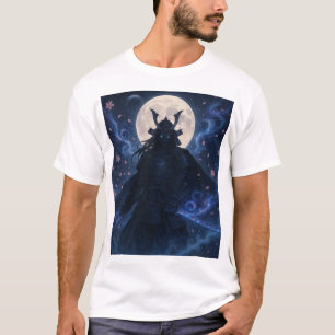 Hemelse Samurai T-shirt Dark Fantasy Anime War