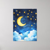 Hemelse Sereniteit Canvas Afdruk (Voorkant)