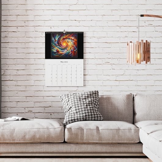 Hemelse Spirituele Vibrante Kalender