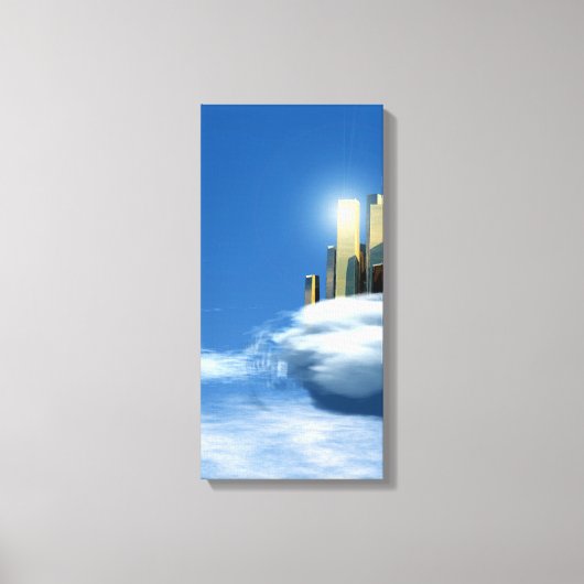 Hemelse Stad 1-3 Canvas Afdruk (Voorkant)