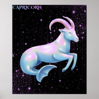 Hemelse Steenbok – Astrologie Kunst Poster
