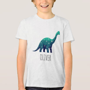 Hemelse Sterren Brachiosaurus – Magische Dinosauru Tri-Blend Shirt