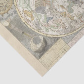 Hemelse Sterren Kaart Sterrenbeeld Sterrenbeeld St Tissuepapier (Detail)