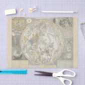 Hemelse Sterren Kaart Sterrenbeeld Sterrenbeeld St Tissuepapier (Craft)
