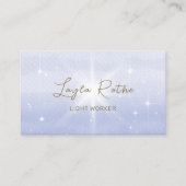 Hemelse Sterren-, Lichtwerker Visitekaartje (Voorkant)