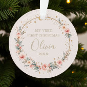 Hemelse Sterren Maan Baby 1e Eerste Kerstdag Ornament