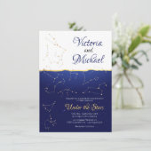 Hemelse sterrenbeelden sterrenbeeld Constellatie Kaart (Staand voorkant)