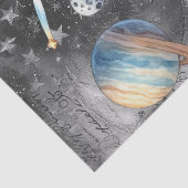 Hemelse sterrenkunde Gnoom Tissuepapier (Detail)