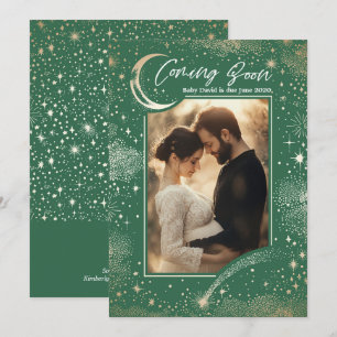 Hemelse Sterrennacht komt binnenkort Fotozwangersc Aankondiging