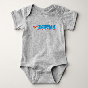 Hemelse Superman Silhouet Romper