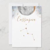 Hemelse Tafel Nummer, Cassiopeia Sterrenbeeld (Achterkant)