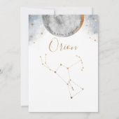 Hemelse Tafel Nummer, Sterrenbeeld Orion (Achterkant)