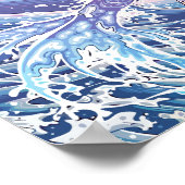 Hemelse tovenaar met de hand getekend poster (Hoek)