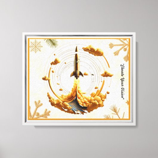 "Hemelse Traject" Canvas Afdruk (Voorkant)