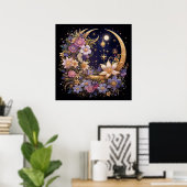 Hemelse Tuin Halvemaan Poster (Thuiskantoor)