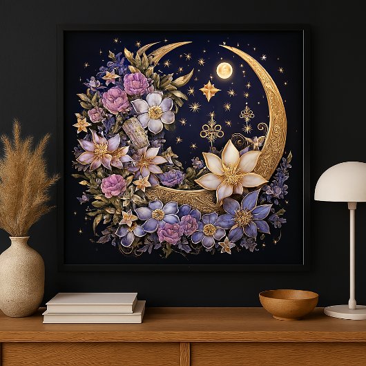 Hemelse Tuin Halvemaan Poster