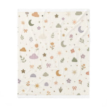 Hemelse Tuin Unisex Babydeken | Boho Aards
