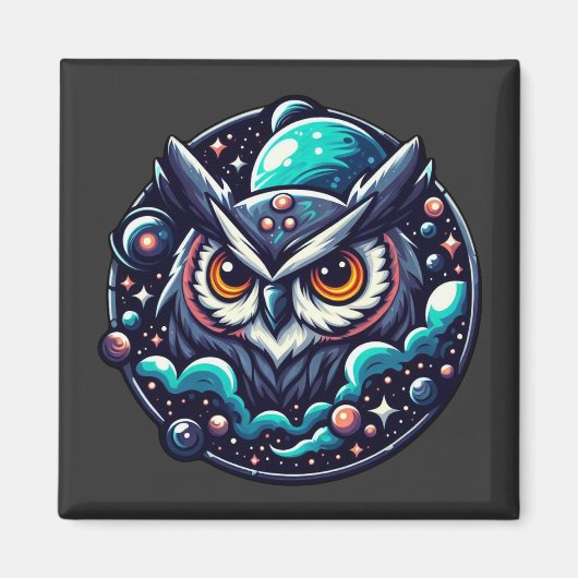 Hemelse Uil Magneet (Voorkant)