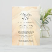 Hemelse viering van het leven - fotomemento kaart (Staand voorkant)