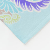 Hemelse Vlindergloed Fleece Deken (Hoek)