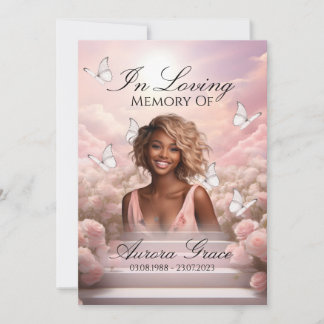 Hemelse Vlinders - HBM001 Memorial Kaart & Gedicht