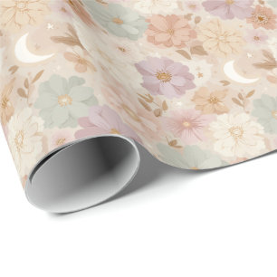 hemelse weidebloem cadeaupapier