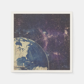  hemelse Wereldkaart (1) Servet