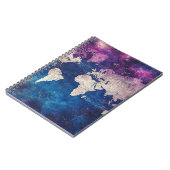  hemelse Wereldkaart (4) Notitieboek (Linkerzijde)