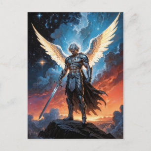 Hemelse Wet Archangel Michael Briefkaart