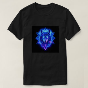 Hemelse Wolf • Kosmische Energie Beschermer Throw T-shirt