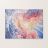 Hemelse wolken puzzel (Horizontaal)