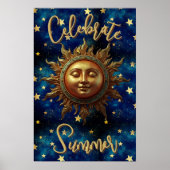 Hemelse Zomer Vier de Zomer Poster (Voorkant)