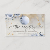 Hemelse Zon, Blauwe Maan Rozen Sterren Informatiekaartje (Voorkant)