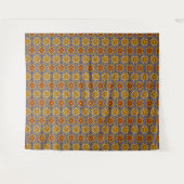 Hemelse Zon Bloemen Wandkleed (Voorkant (horizontaal))