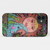 Hemelse Zon- en Maanprint Case-Mate iPhone Case (Achterkant (horizontaal))