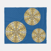 Hemelse Zon Fleece Deken (Voorkant (Horizontaal))