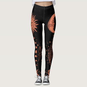 Hemelse Zon Maan Celestial Leggings