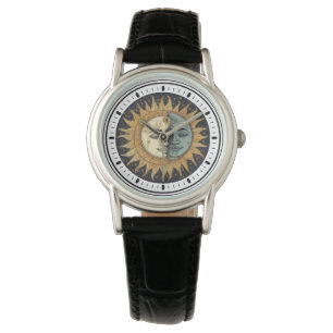 Hemelse Zon Maan Horloge
