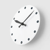 Hemelse Zon Maan Muur Klok (Hoek)