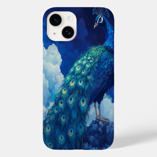 🦚 Hemelveer Case-Mate iPhone Case (Achterkant)