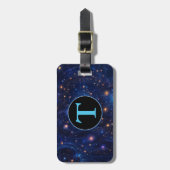 hemelvortex bagagelabel (Voorkant verticaal)