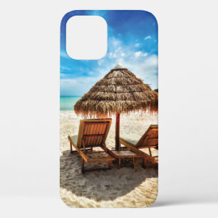 Hemelwolf op beach throw pillow iPhone 12 pro hoesje