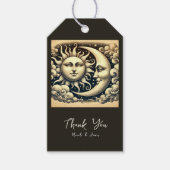  hemelzon & maan cadeaulabel (Voorkant)