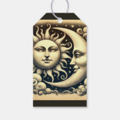  hemelzon & maan cadeaulabel (Achterkant)