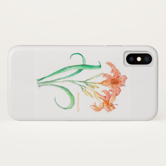 Hemerocallis (Dag Lily) Case-Mate iPhone Case (Achterkant (horizontaal))