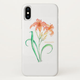 Hemerocallis (Dag Lily) iPhone X Hoesje